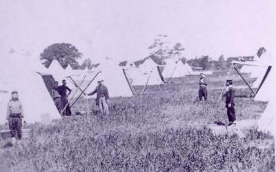 Click image for larger version

Name:	French double bell tents at Camp Hamilton.jpg
Views:	201
Size:	19.4 KB
ID:	214705