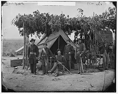 Click image for larger version

Name:	Arlington, Va. Officers of Company F, 2d New York Artillery at Fort C. F. Smith.jpg
Views:	393
Size:	173.0 KB
ID:	219462