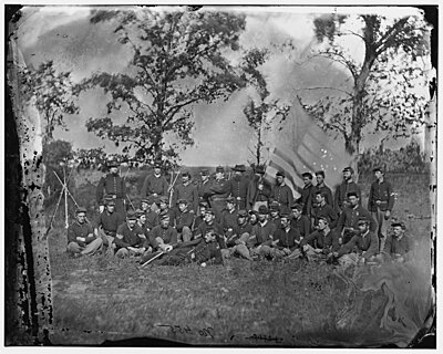 Click image for larger version

Name:	Bealeton, Virginia. Company E, 93d New York Infantry2.jpg
Views:	234
Size:	624.3 KB
ID:	219676
