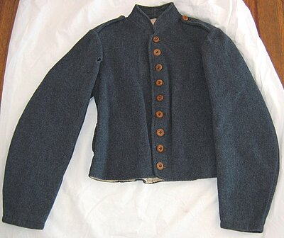 Click image for larger version

Name:	Jacket picked up by 5th Maine in Wilderness.jpg
Views:	250
Size:	206.5 KB
ID:	224338