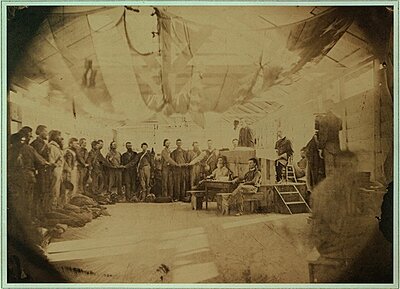 Click image for larger version

Name:	prisoners at point lookout taking the oath-1.jpg
Views:	636
Size:	77.6 KB
ID:	226658