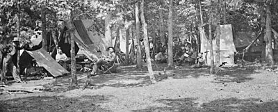 Click image for larger version

Name:	Bealton, Virginia. Camp of Company B, 93d New York Volunteers_Aug63.jpg
Views:	338
Size:	780.7 KB
ID:	226774