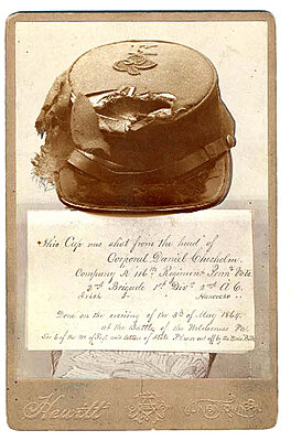 Click image for larger version

Name:	116th PVI bullet struck cap.jpg
Views:	1074
Size:	103.6 KB
ID:	228257