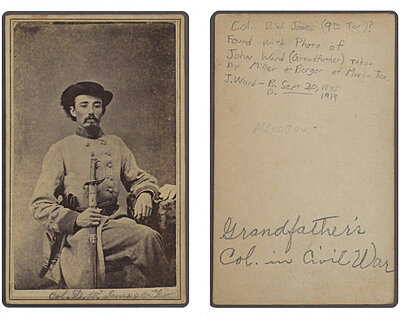 Click image for larger version

Name:	col Dudley Jones 9th Texas.jpg
Views:	343
Size:	50.9 KB
ID:	228616